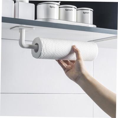 Kitchen paper rack paper towel rack cabinet roll paper shelf