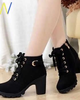 Ankle Women's Leater Winter Boots Ladies for Soes Women