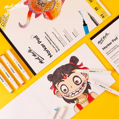 Marker pad A3 / A4 sketc book painting book drawing book