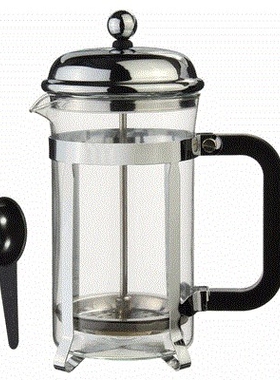 条子法国媒体咖啡壶Cafetiere