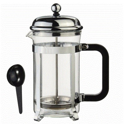 条子法国媒体咖啡壶Cafetiere