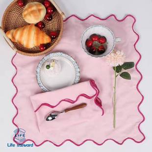 Linen Blend Napkin Dinner for Cotton Perfect Parties Napkins