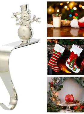 Christmas Stocking Holders Elk Christmas Tree Snowman Snowfl