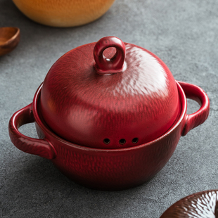德化新款高颜值多功能砂锅耐高温干烧不裂燃气灶专用煲仔饭专用锅