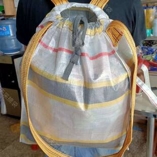 挖笋袋单肩双肩两用背玉米背花生背豆子农作物采果摘菜袋束口背包