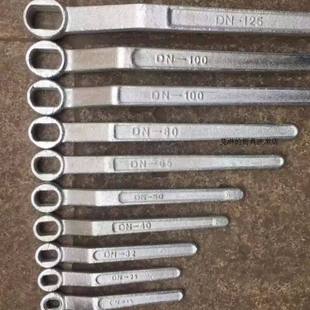 天然气阀门开关手柄把手扳手扁孔椭圆孔dn25 32 40 50 65 80 100