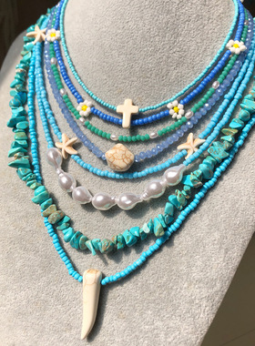 波西米亚风手工饰品米珠