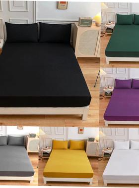 King Size bed sheets fitted sheet pillow cases 床笠 枕套