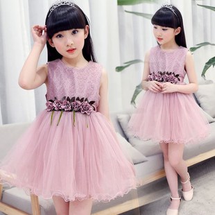 Baby Girl summer Dress Children Kids tutu Dresses Birthday