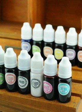 Epoxy resin color concentrate crystal drop gum color concent