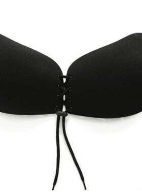 Adhesive Strapless Bra Silicone Stick On Push-Up Bra Women