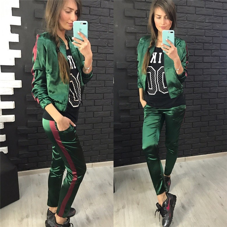 2018妇女的运动服костюмы winter women sport suit