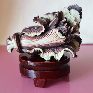 紫袍玉摆件白菜石材砚台书房装饰品收藏品礼品贺兰石砚台手工石刻