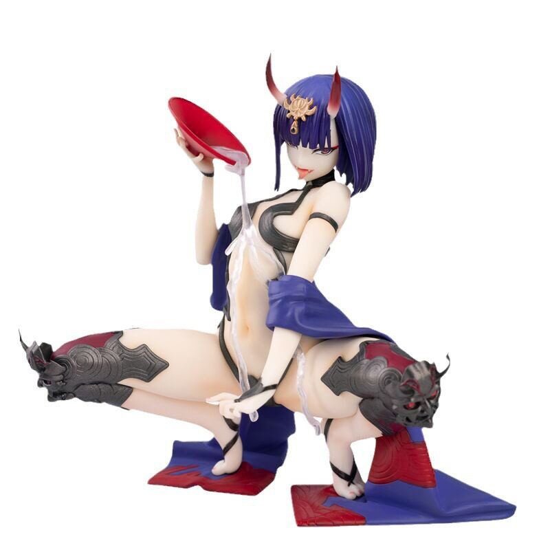 【hobbybeat】手办蹲姿酒吞恋酒迷花模型摆件美少女动漫造型