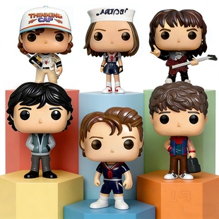 怪奇物语手办爆款 怪奇物语5美剧POP史蒂夫罗兵达斯丁艾迪摆件