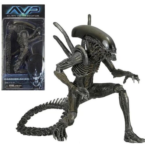 NECA 异形大战 铁血战士AVP异形Alien第7波黑异形7寸可动手办模型