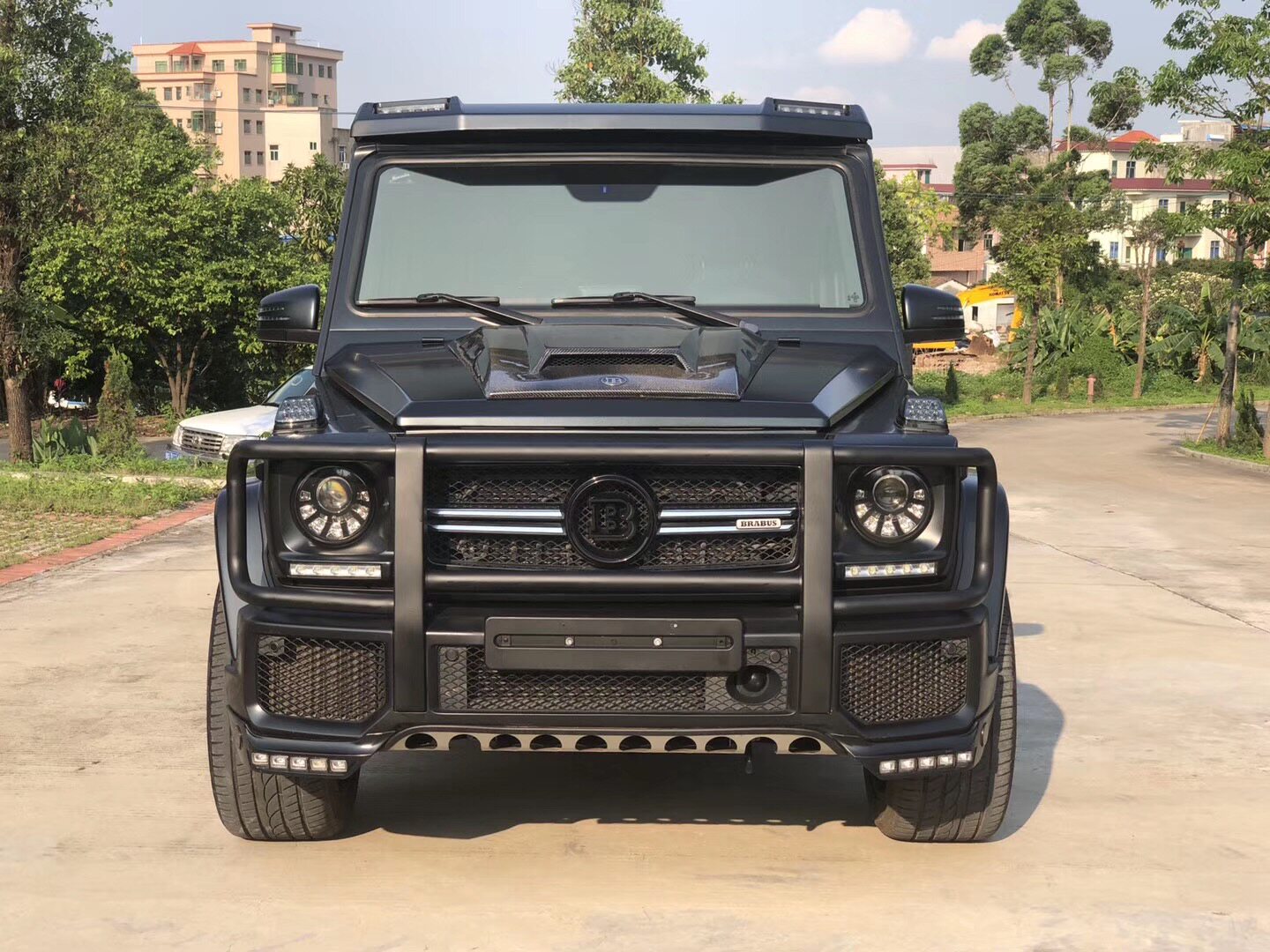 纯16年原装巴博斯奔驰g63