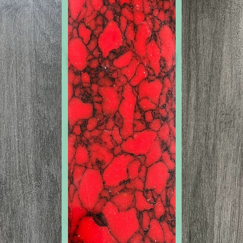 DIY材料 人造绿松石 散珠 切面桶珠 仿松石隔片 文玩手串配饰配件