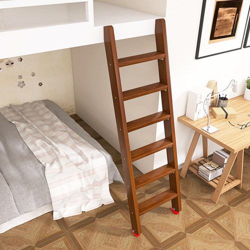 家用实木梯多功能直梯轻