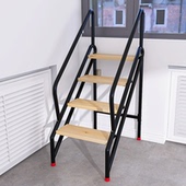 登高阶梯凳家用折叠梯凳实木楼梯踏步台阶梯凳可折叠脚踏台阶梯凳