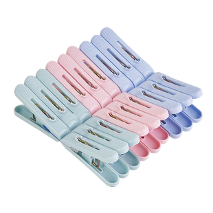 汇丰信佳 塑料衣服夹子强力防风夹晒衣夹晾衣夹衣夹包18只/包