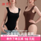 婷美收腹束腰全身塑形连体衣显瘦聚拢免穿文胸提臀美体无痕塑身衣