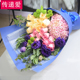 深圳教师节成都送闺蜜杭州表白上海爱人生日玫瑰绣球混搭花束礼物
