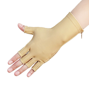 琳柔手掌手背烫伤烧伤加压弹力套抑制疤痕增生弹力绷带半指手套