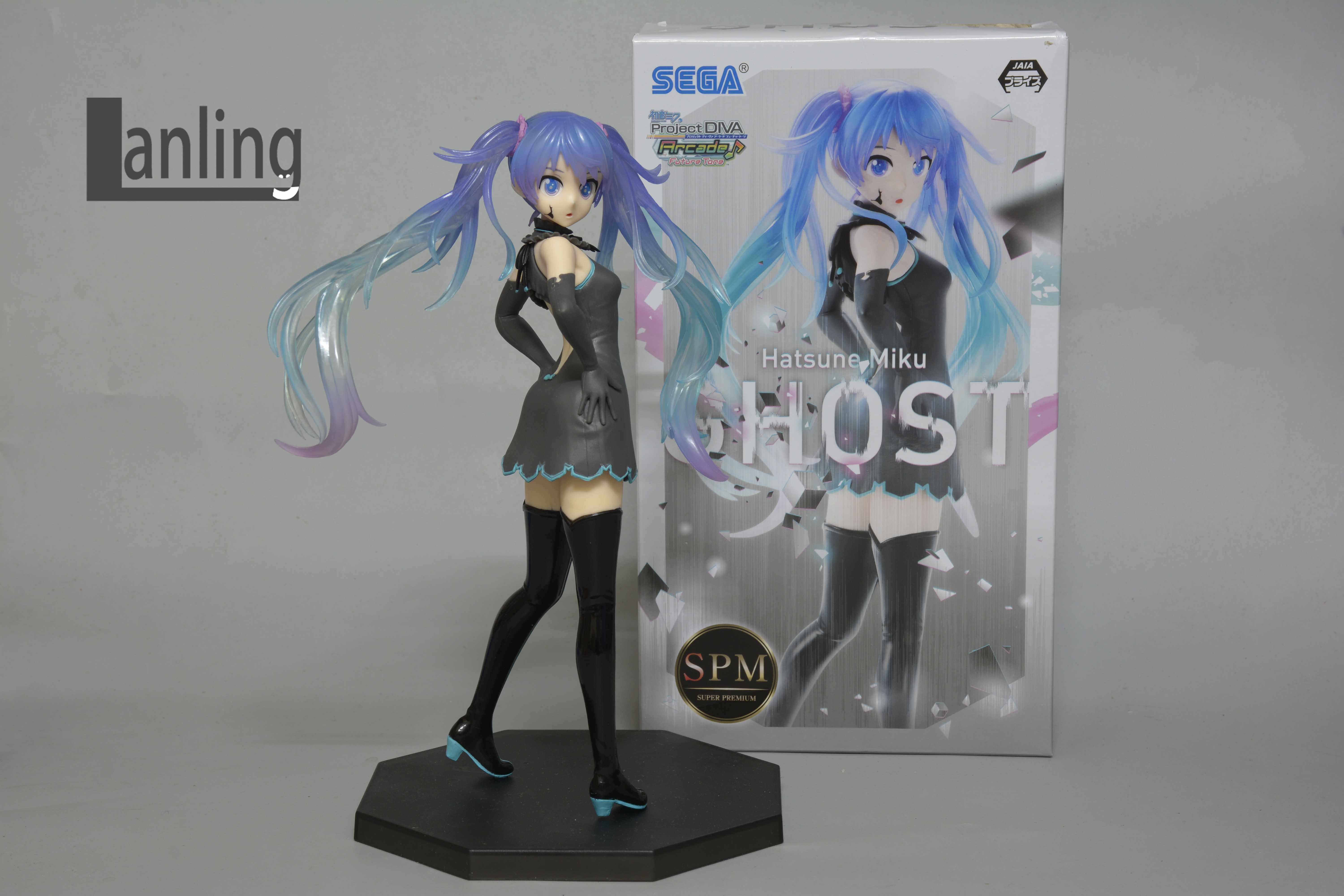 SEGA手办盒装日版景品 初音未来 miku 幽灵 GHOST DIVA 现货包邮