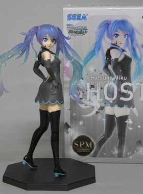 SEGA手办盒装日版景品 初音未来 miku 幽灵 GHOST DIVA 现货包邮