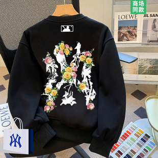 专柜同款 | 圆领卫衣男士2026新款秋冬季潮牌美式宽松套头衫上衣