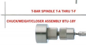 美国Brookfield粘度计转子SST/T-A/T-B/T-C/T-F 博勒飞T-BAR转子