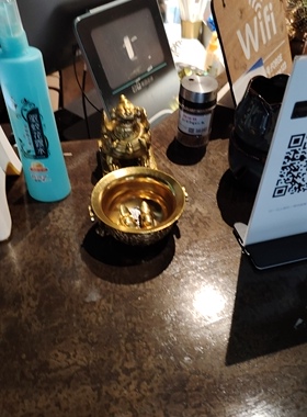 进门玄关客厅财位招财摆件貔貅聚宝盆元宝套装一套镇宅公司居中式