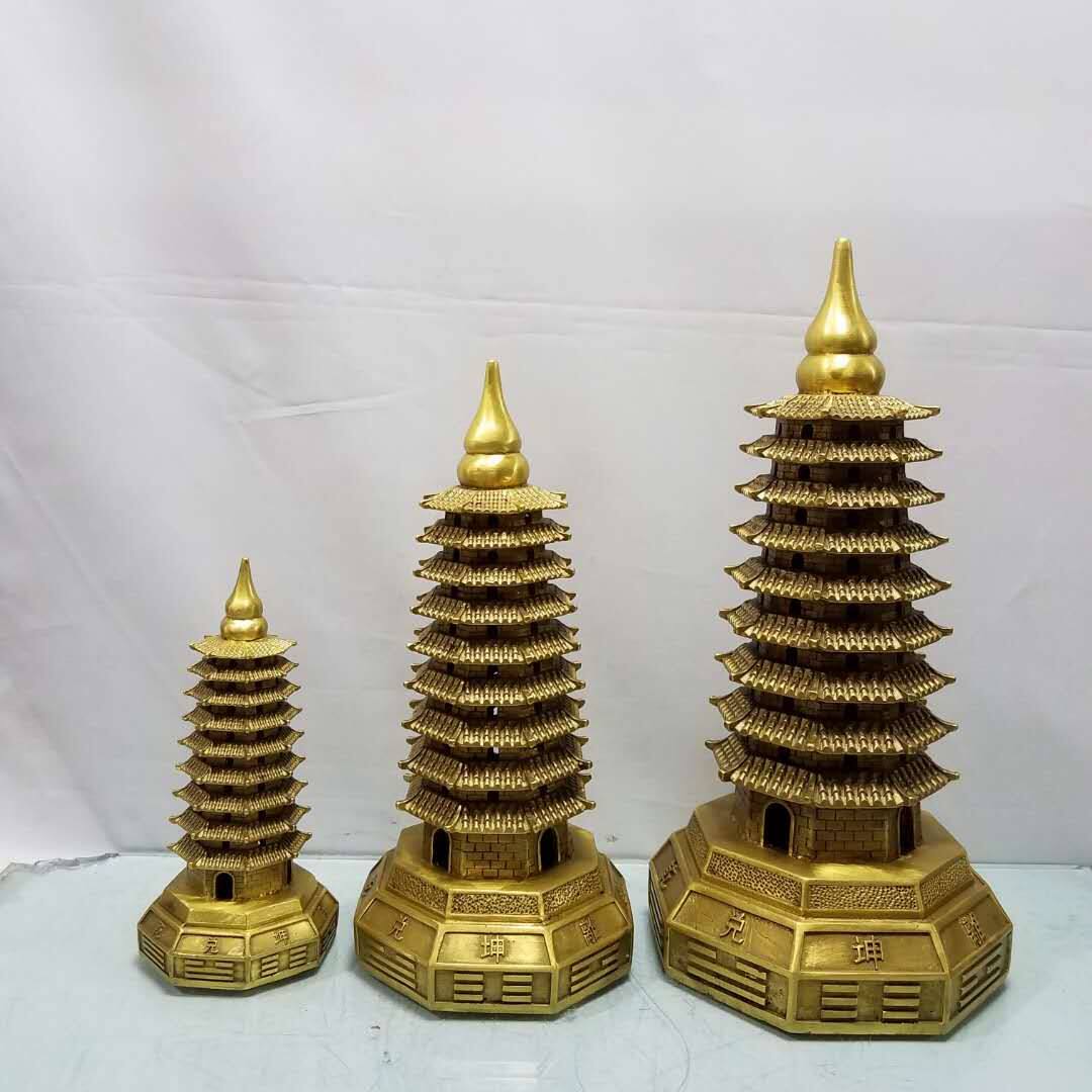 八卦摆件考试升职书房文昌塔