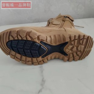 际华新款火作战训靴棕色靴防穿刺训鞋沙漠户外靴男新式火战靴