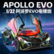新款 32电镀波罗太阳神EVO合金汽型仿真收藏车模男新年礼物
