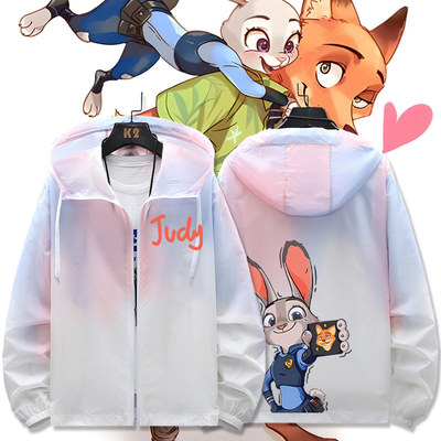 疯狂动物城联名朱迪尼克狐防晒服