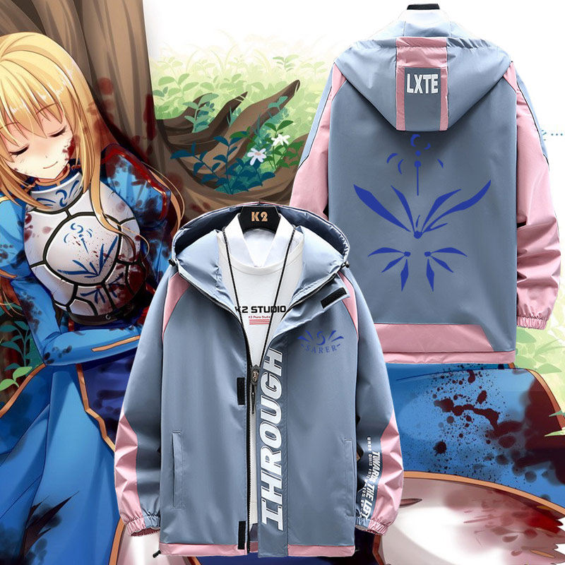 fate命运fgo吾王Saber贞德周边衣服动漫男女青少年同款夹克外套jl