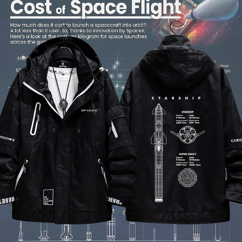 spacex衣服太空探索技术