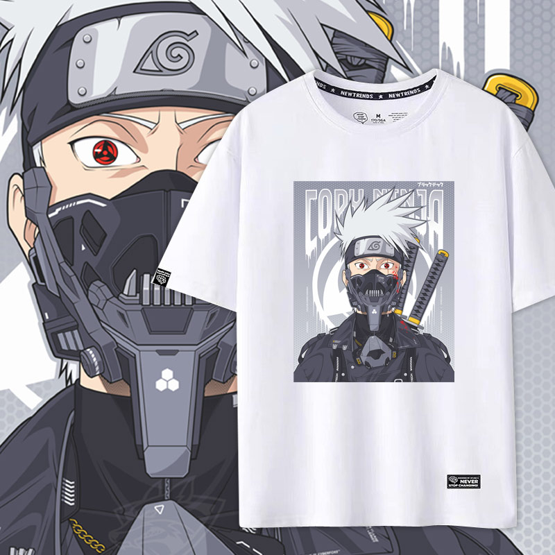 赛博朋克火影忍者联名短袖