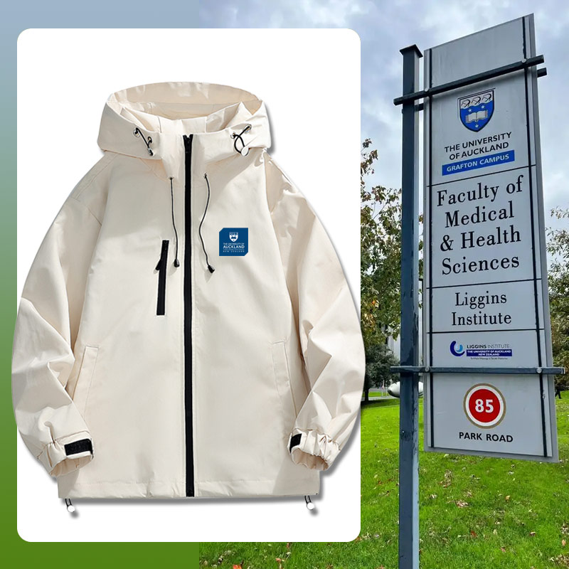 奥克兰大学校友会纪念品校服夹克外套春秋季男女同款百搭衣服jl