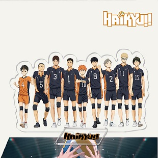 动漫周边排球少年亚克力立牌乌野高校泽村大地菅原孝支立绘小摆件