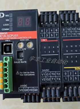 欧姆龙安全网络控制器NE1A-SCPU01，成色充新