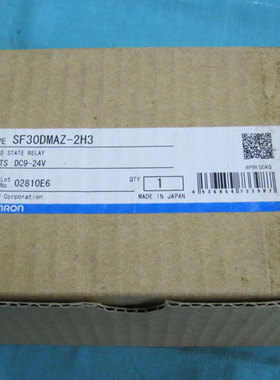 原装欧姆龙三相固态继电器SF30DMAZ-2H3
