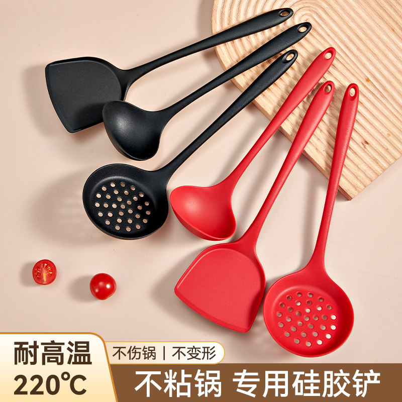 硅胶铲硅胶锅铲不粘锅专用炒菜铲子炒勺铲子锅勺勺子汤勺厨具套装怎么样,好用不?