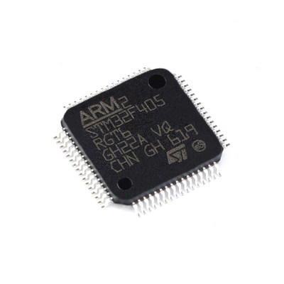 原装正品 STM32F405RGT6 LQFP-64 ARM Cortex-M4 32位微控制器MCU