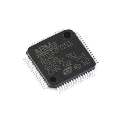 原装正品 STM32F051R8T6 LQFP-64 ARM Cortex-M0 32位微控制器MCU