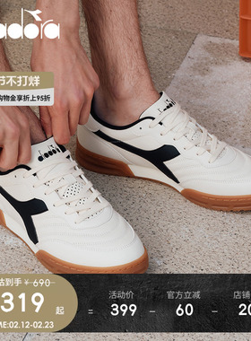 diadora迪亚多纳男女复古低帮运动休闲鞋经典板鞋百搭小白鞋LOYAL