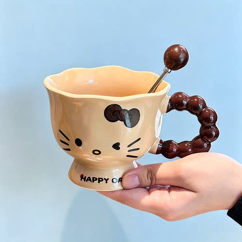 夏季创意透明咖啡杯办公
