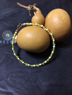 松石蜜蜡小枣珠款手链